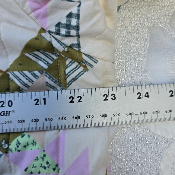 Universal Thread Women’s Quilted Cream Pastel Barn Jacket Star Aztec Quilted XL - Picture 8 of 10